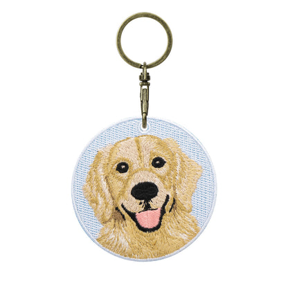 The Best Gifts for Friends Who Own golden retriever- Backpack Keychain