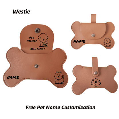 Westie  stylish  poop bag holder UK