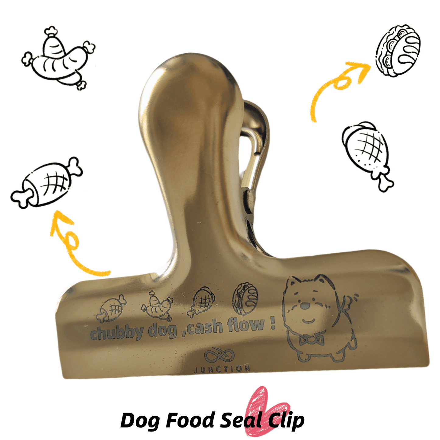 big dog food bag clip