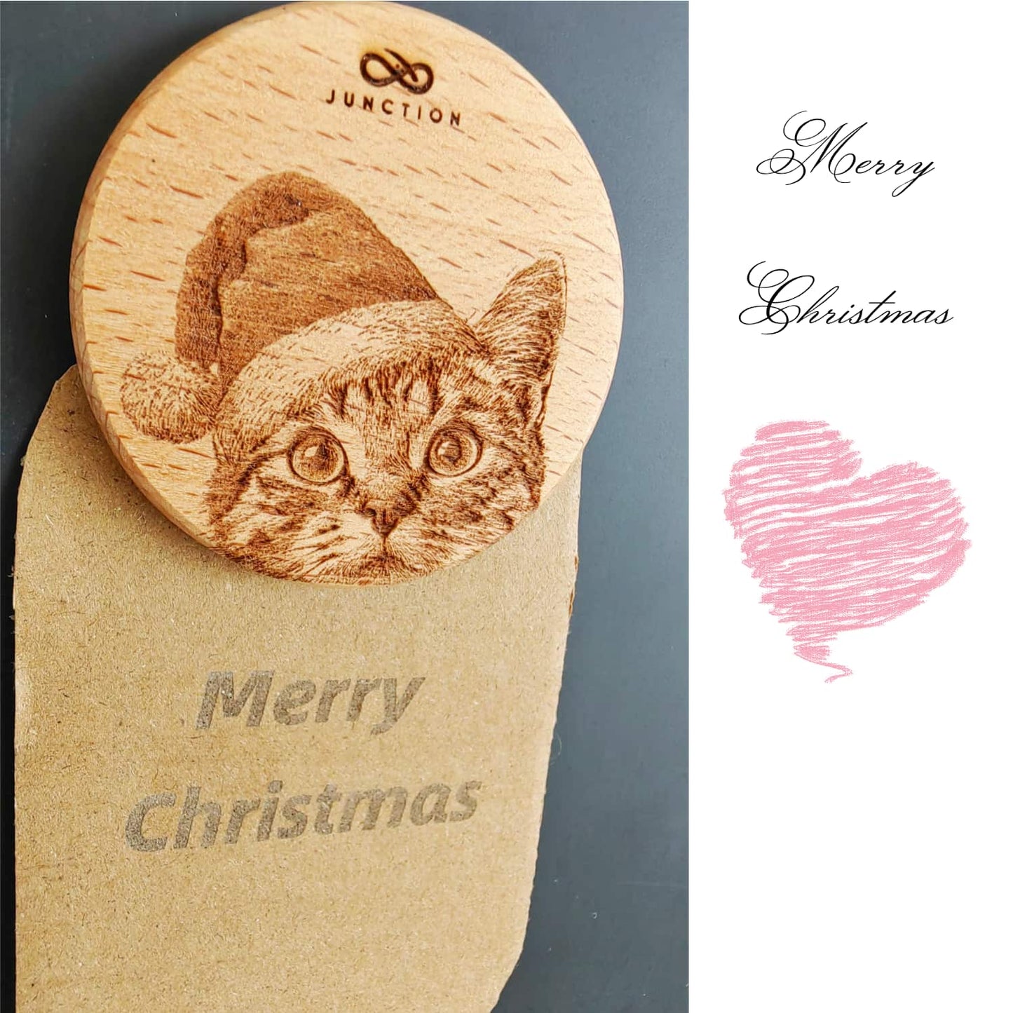 cat-accessories-handcrafted-wood-fridge-magnet-eco-memorial-gift-Christmas-1