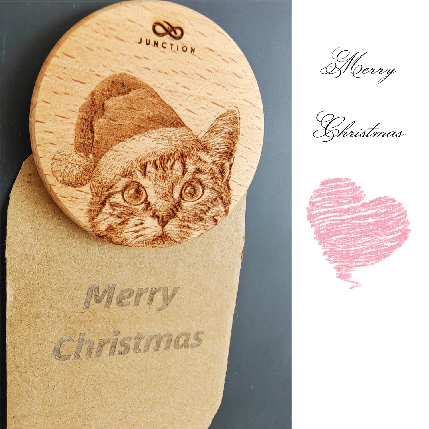 cat-accessories-handcrafted-wood-fridge-magnet-eco-memorial-gift-Christmas-1
