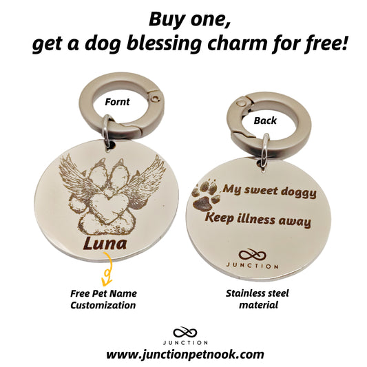 dog blessing charm