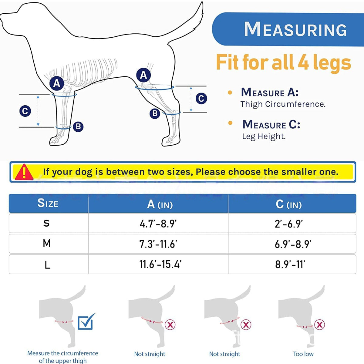 dog knee brace petsmart size 