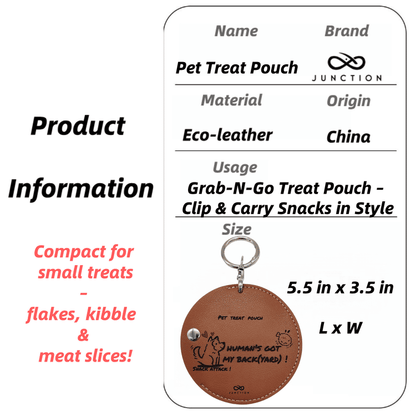 dog treat pouch cute UK