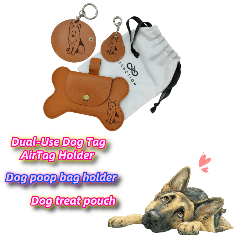 dog treat pouch for walks dog poop bag holder for walks dog tags