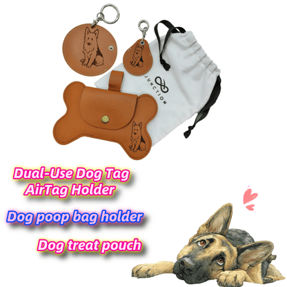 dog treat pouch for walks dog poop bag holder for walks dog tags