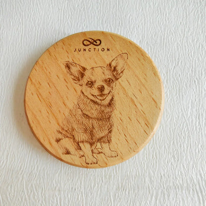 Cozy Sweater Chihuahua Fridge Magnet