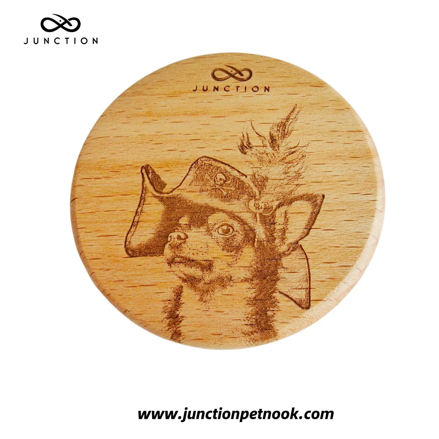 Pirate Chihuahua Fridge Magnet