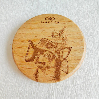Pirate Chihuahua Fridge Magnet