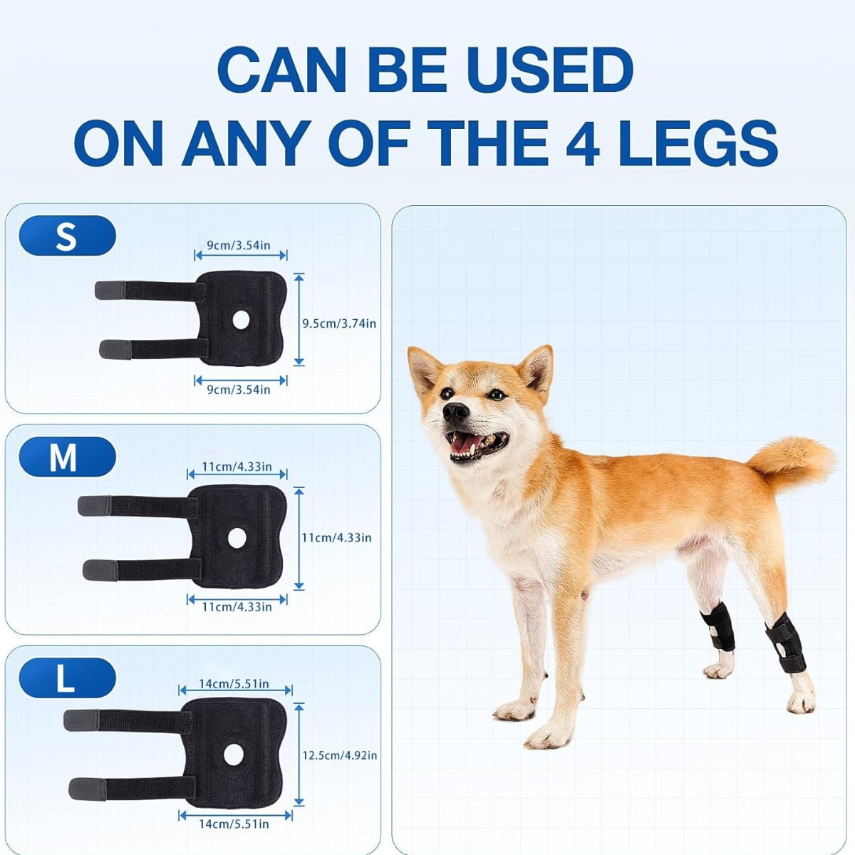 small dog knee brace for luxating patella