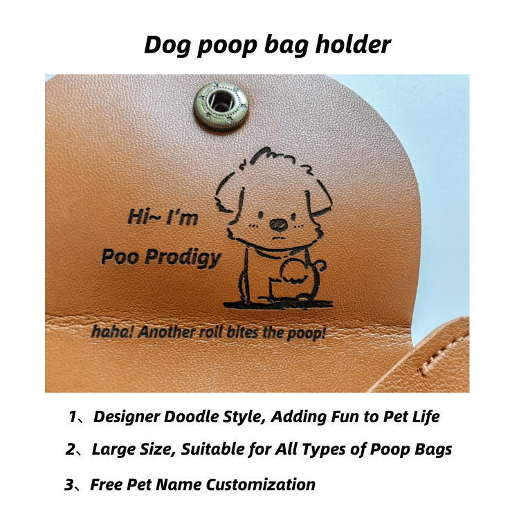 unique dog poop bag holder cute UK