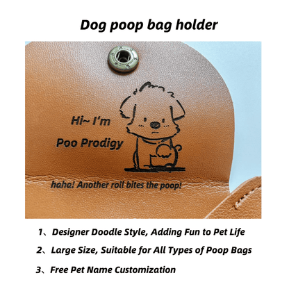 unique dog poop bag holder cute UK